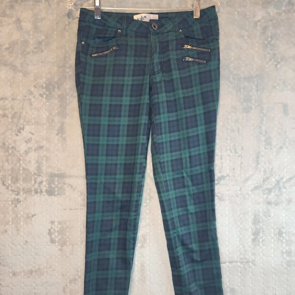 Jolt Women Plaid Pants - Picture 1 of 5